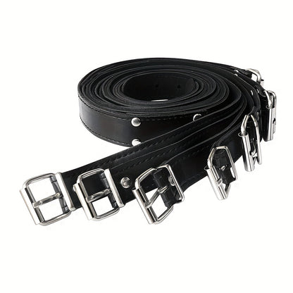 Adult Seven Leather Straps Bondage Belts